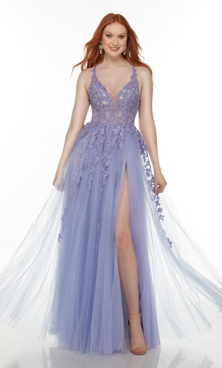 diamond prom dress
